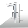 Soap Pump Head Liquid Lotion Dispenser Head Bathroom Liquid Soap Dispenser Toilet Hand Replace Lotion Shampoo Pump Tube 6