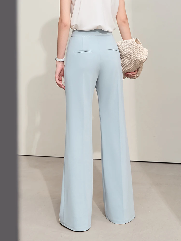パンツ Ami Flared Trousers With Relaxed Fit Ami Flared Trousers With Relaxed Fit in Black | THE LIST