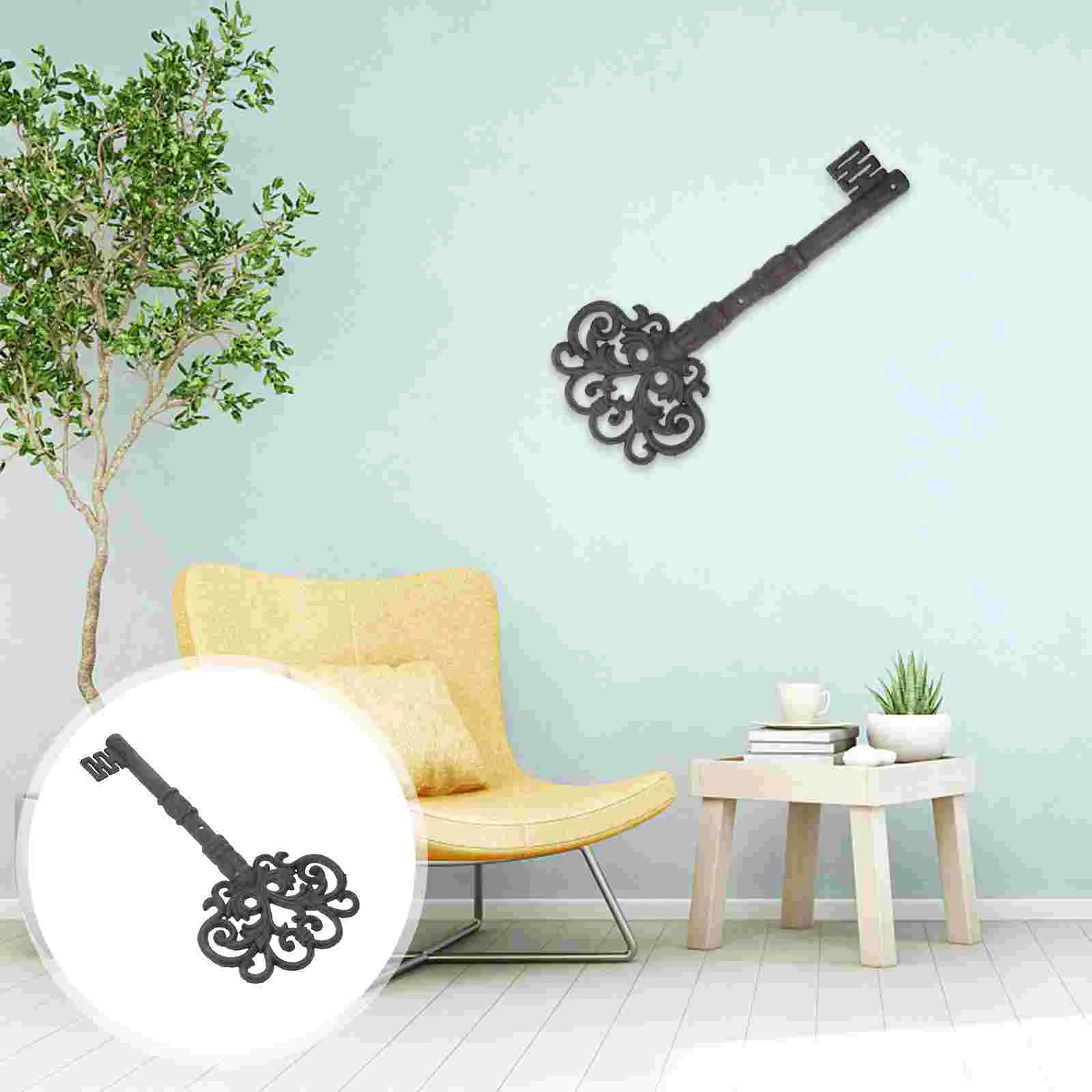 

Retro Decorative Large Iron Wall Decor Bridal Shower Metal Large Iron Decor Cast Iron Pirate