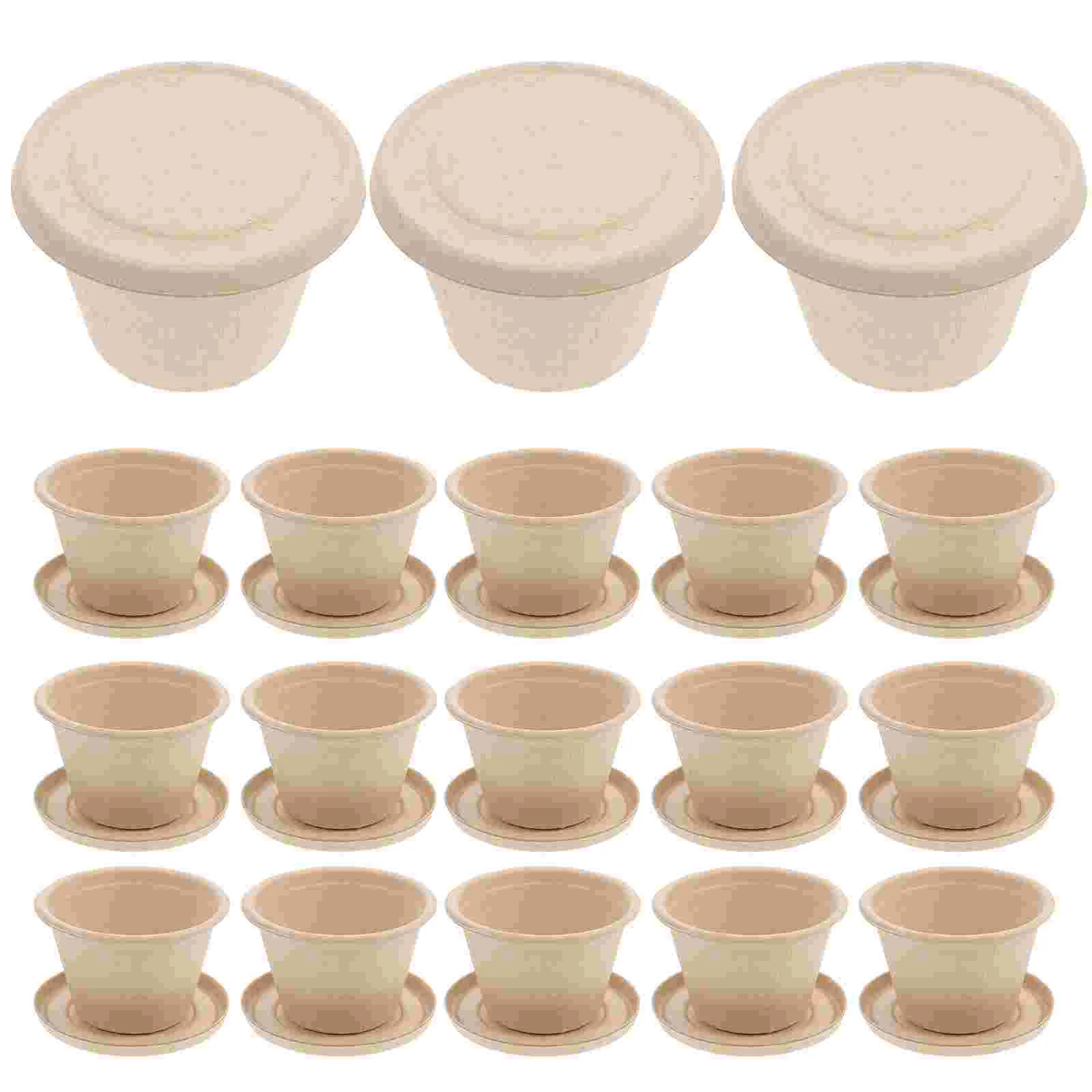 50 Pcs Pulp Cups Sauce Containers Lids Condiment Cups Drinkware Kitchen Dining Bar Home Garden Small Pulp Sealing