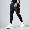 Spring Summer 2022 New Men's Cargo Pants Korean Style Bunded Foot Versatile Casual Trousers Machineable Youth Trousers For Men