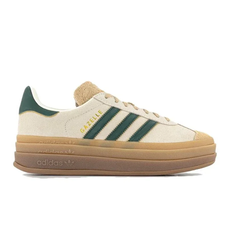 Adidas Originals Gazelle Bold Woman Skateboard Shoes Casual Sneakers Suede Leather