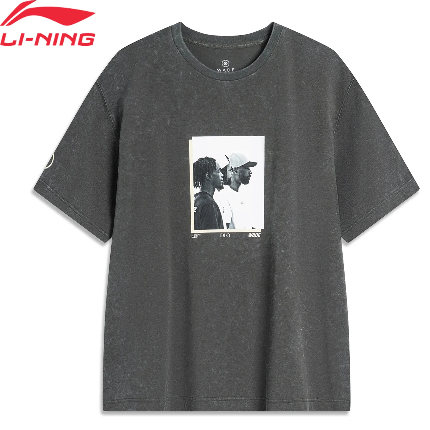 Li-Ning Men Wade Series Sports T-Shirt AT DRY FREEZE Loose Fit SORONA LiNing Short Sleeve Tee Tops AHSU163 men sport tees