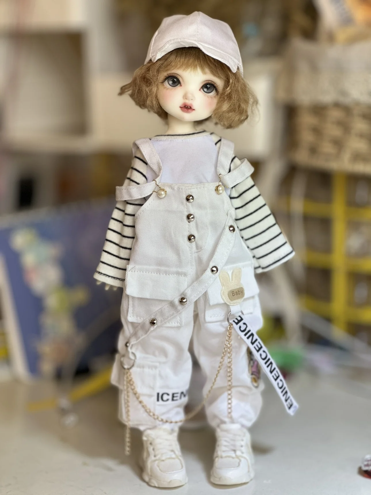 BJD 1/4 ドール 衣装 人形服 5点セット Bjd人形服のための適切な1/4 1/5 1/6サイズかわいい摩耗服43