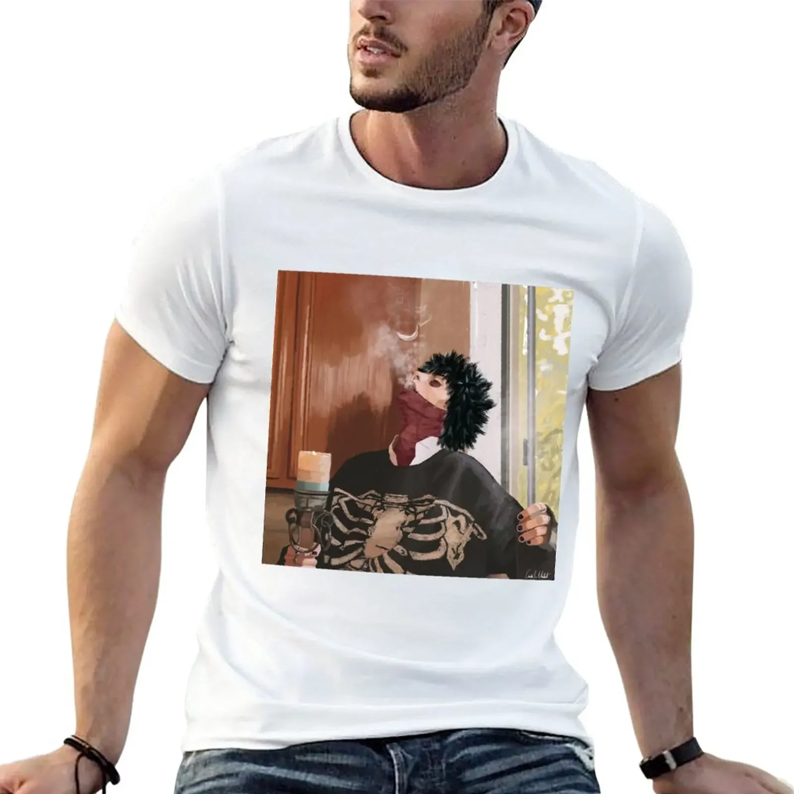 

Smoke T-Shirt Short sleeve tee for a boy tees T-shirt men