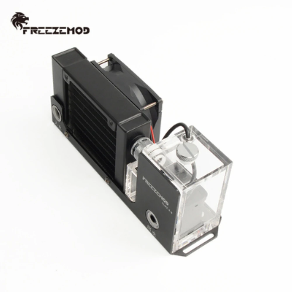 Zemod-módulo Integrado de Resfriamento de Água Radiador de Alumínio Módulo Aio 2000rpm Refrigeração de Água Desktop Slmz-z-b 80 mm - Imagem 3
