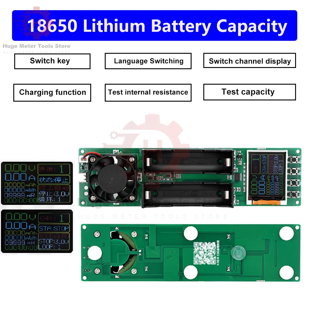 Youmile Modulo Tester Di Capacità Della Batteria Al Litio 18650 XH - Foto 12