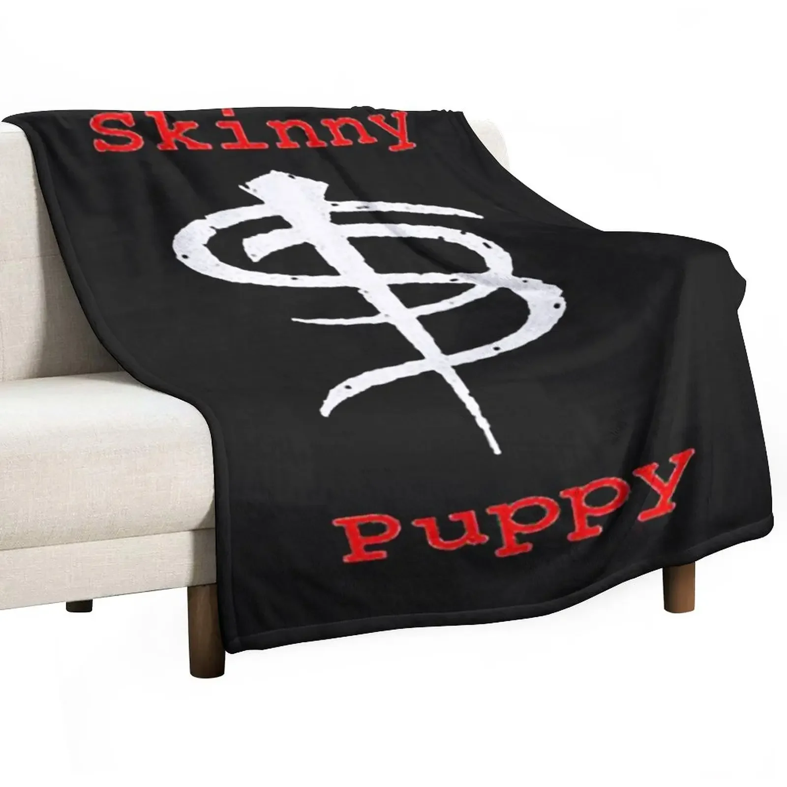 

New Skinny puppy Throw Blanket Sofas Luxury Thicken Decorative Throw Blankets