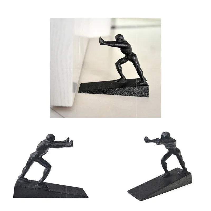 Cast Iron Animal Door Wedge Stopper