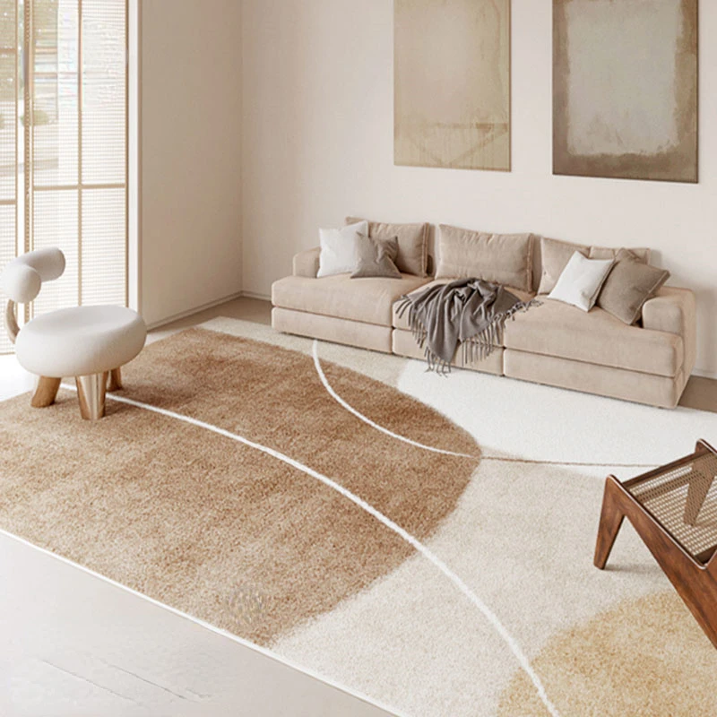 

Японский прикроватный нескользящий плюшевый ковер, для гостиной, спальни, прикроватного столика, японского дома, кабинета, туалетной комнаты, декоративный ковер,