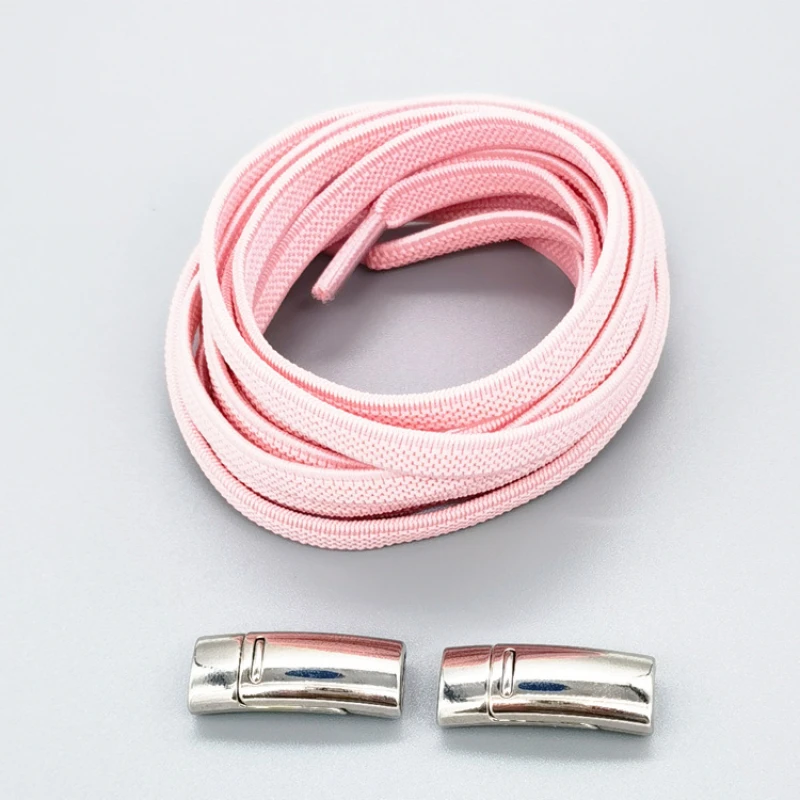 Shoelaces Without Ties, Shoe Laces, Elastic Shoelaces, Elastic Shoe Laces, Shoe Accessories Metal magnetic and elastic Shoelaces for Sports Shoes Adult Pairs
