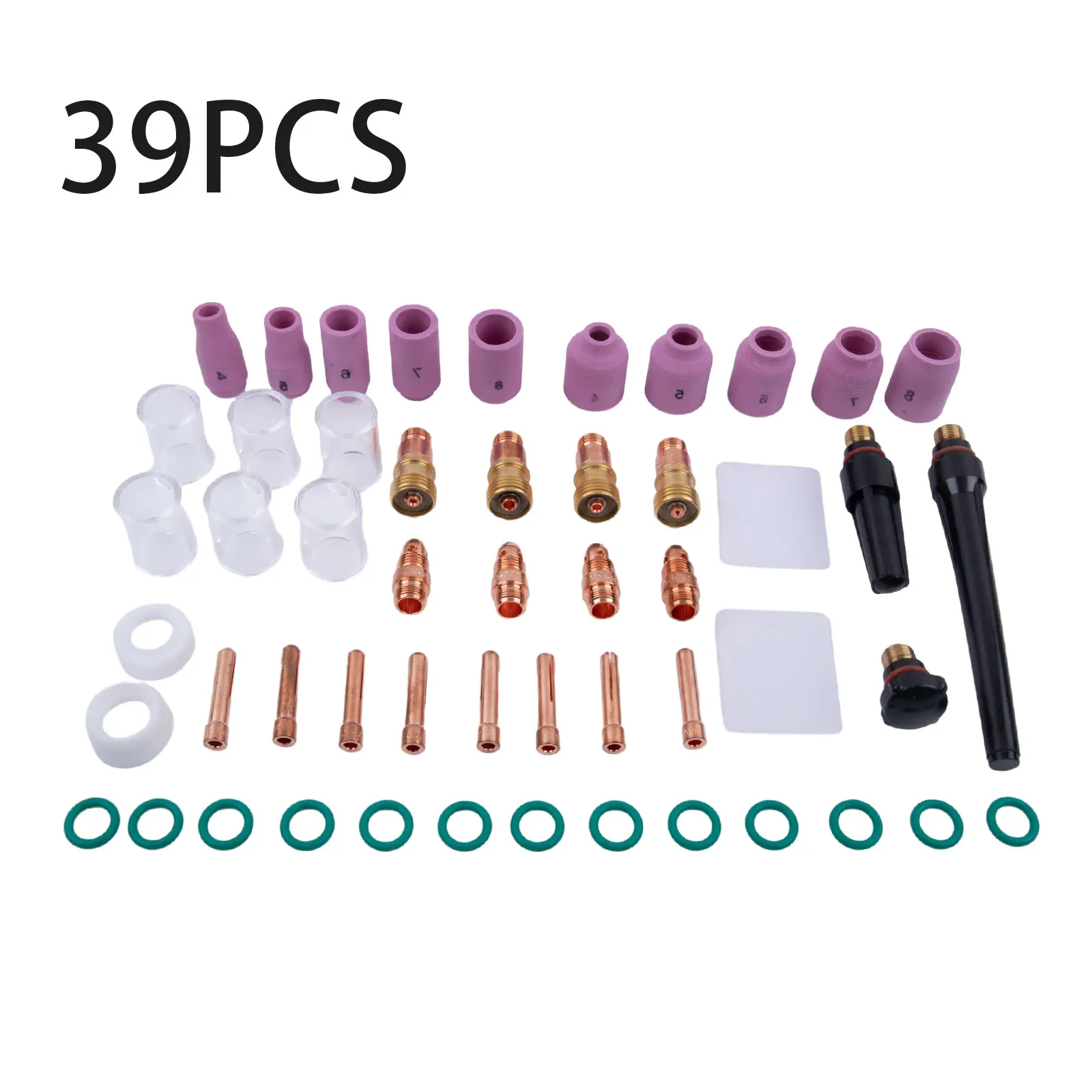 Kit De Repuesto TIG 10 WP-17/18/26 Contiene 49 Piezas