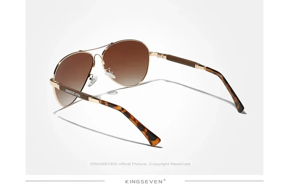 Sonnenbrille aus Titan legierung für Herren polarisierte Sonnenbrille für Frauen, Pilot, Spiegel brille – Detail 4