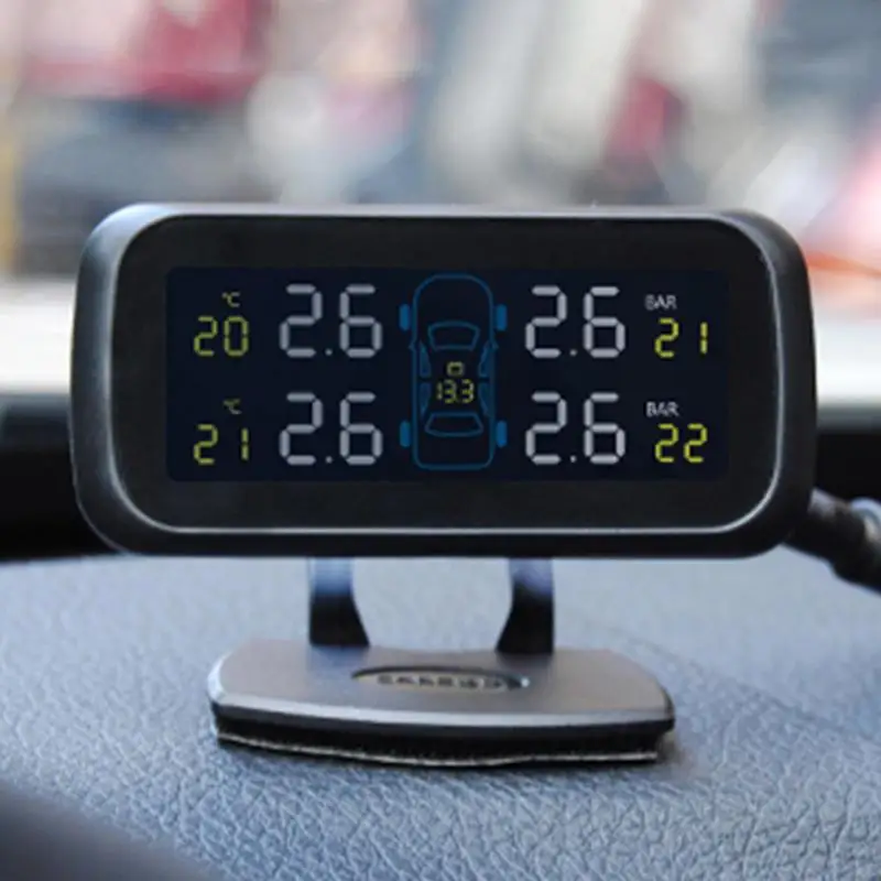 

116 PSI Car Tire Pressure Monitor Display auto Alarm Monitor Lighter Socket Intelligent Tyre Pressure Temperature Warning system