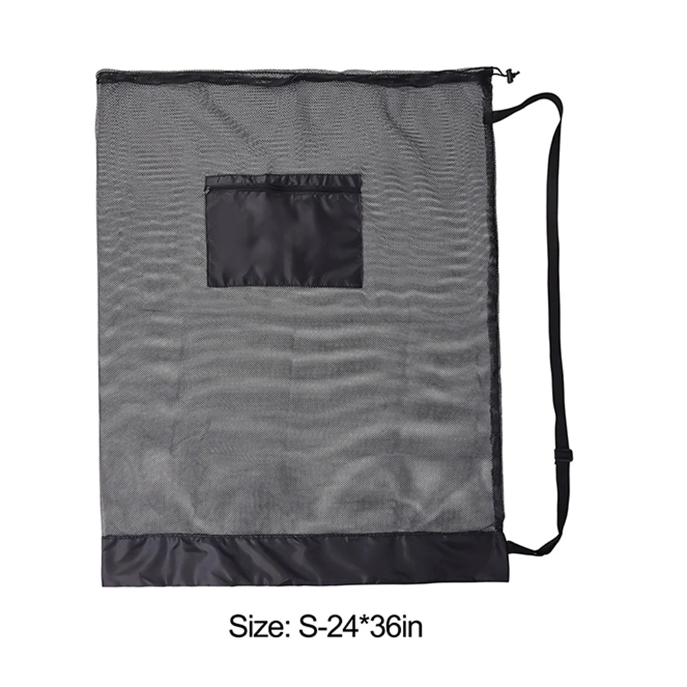 2023 New Sports Mesh Storage Ball Bag (Bag Only) Hot Sale 2 Sizes Basketball Football  Swimming Volleyball Storage Mesh Bag