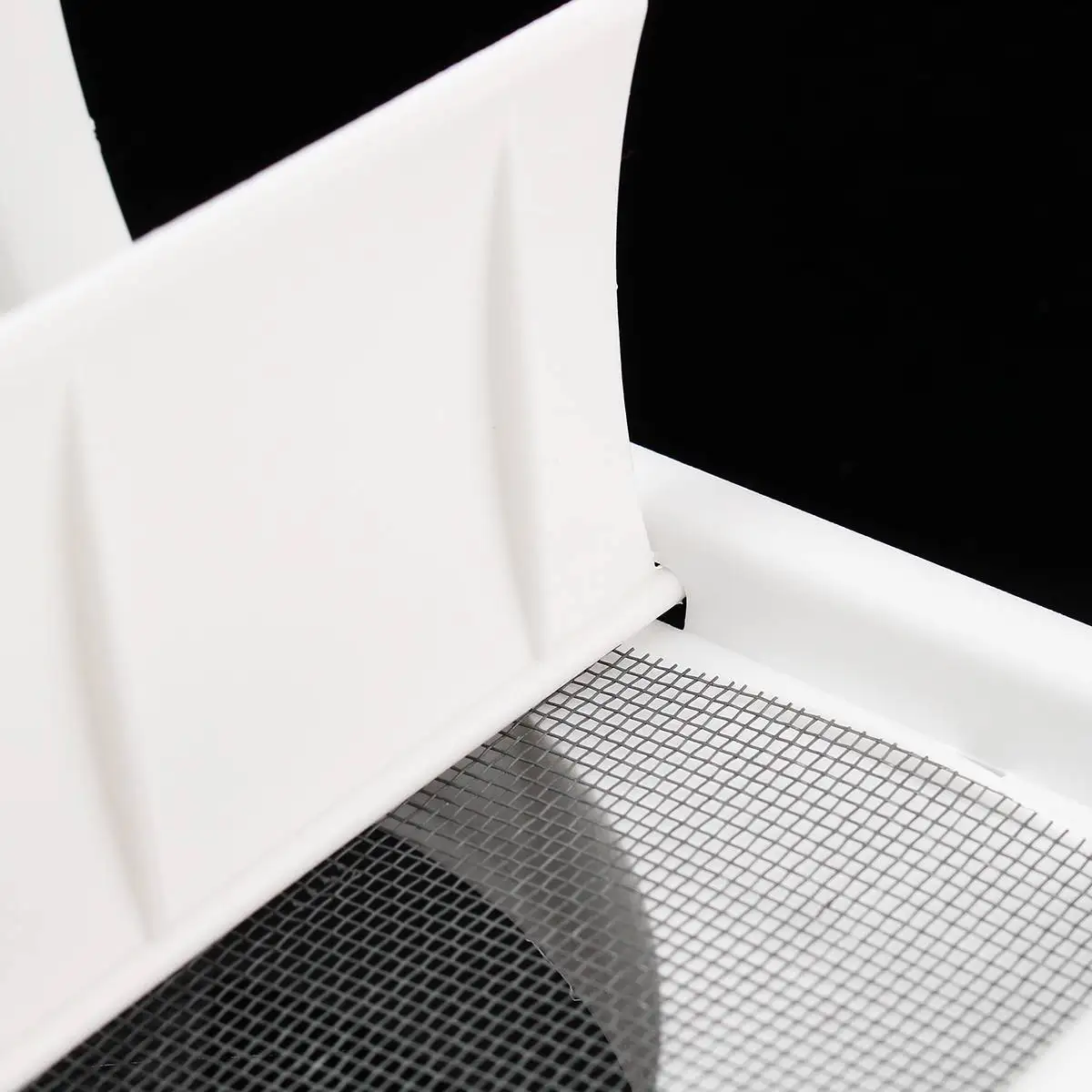 Air Vent 200x200x40mm Grille Ventilation Cover Plastic White Wall Grilles Duct Heating Cooling Vents For Kitchen Bathroom