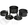 3-in-1 Smoke Oven Barbecue Oven Outdoor Firewood Stove Courtyard Barbecue Rack 5