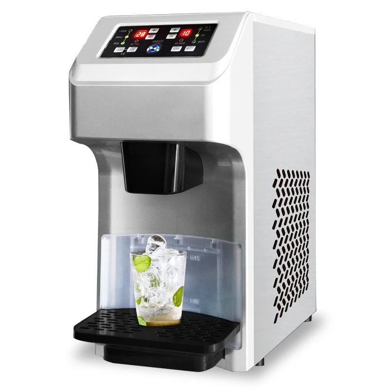 

ZL Commercial Coffee Shop Fully Automatic Office round Ice Cube Maker