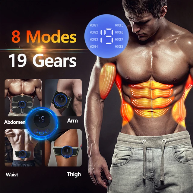 Wireless EMS Muscle Stimulator Toner ABS Abdominal Hip Trainer Weight Loss  Fitness Shaping Electric Body Slimming Massager - AliExpress