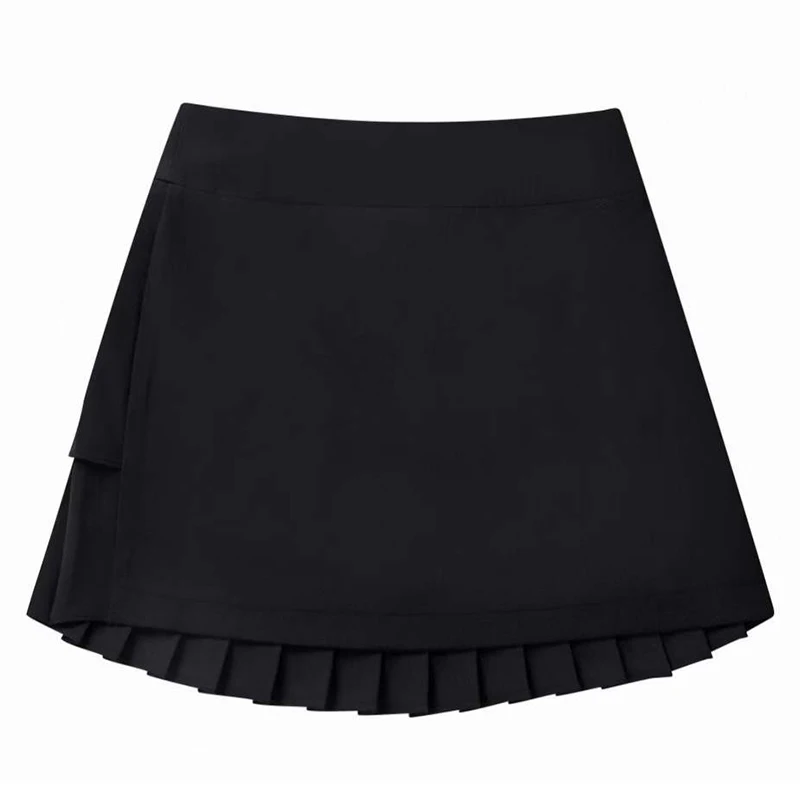 Summer Women's Golf Outdoor Sports Shorts Lining Skirt Casual Quick Drying Breathable Slim Fit Versatile Folded Short Skirt