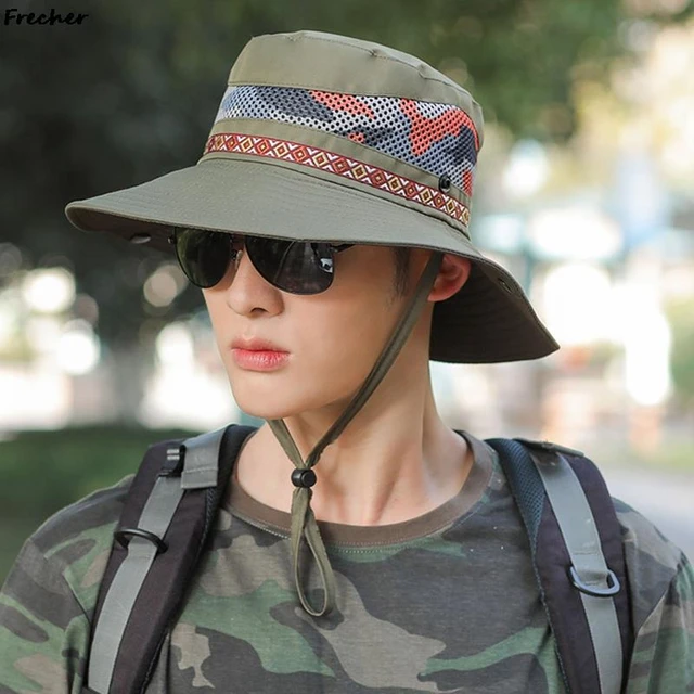 Mens Fishing Hats Sun Protection  Mens Summer Hats Uv Protection