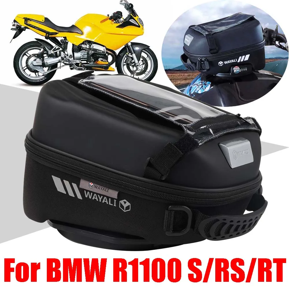 BMW R1100S R1100RS R1100RT R1100 R 1100 S RS RT 1100RS 용 탱크 가방, 수하물 배낭 탱크 잠금 전화 GPS 보관 가방 액세서리