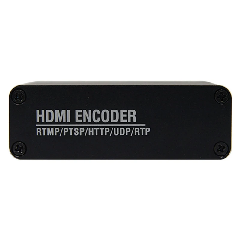 Mini Video Streaming Encoder H.265 -Compatible To SRT/HLS Collector Computer Monitoring IPTV VMIX Encoder 4
