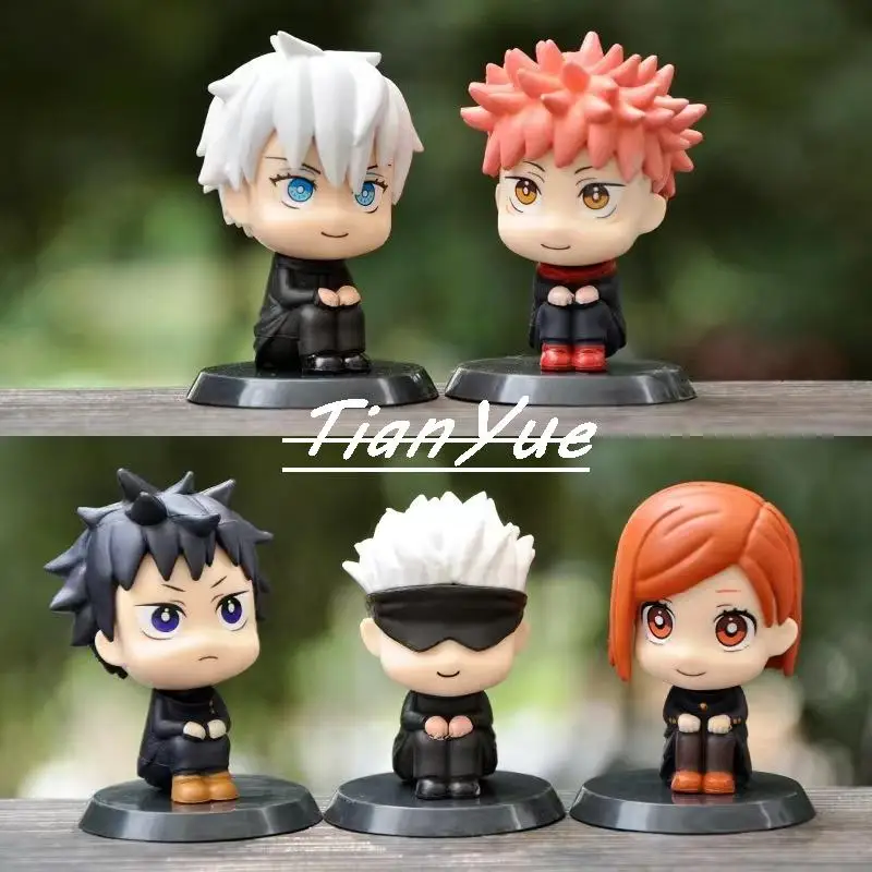 

5 шт./комплект, аниме-игрушки Фигурка Модели 7 см