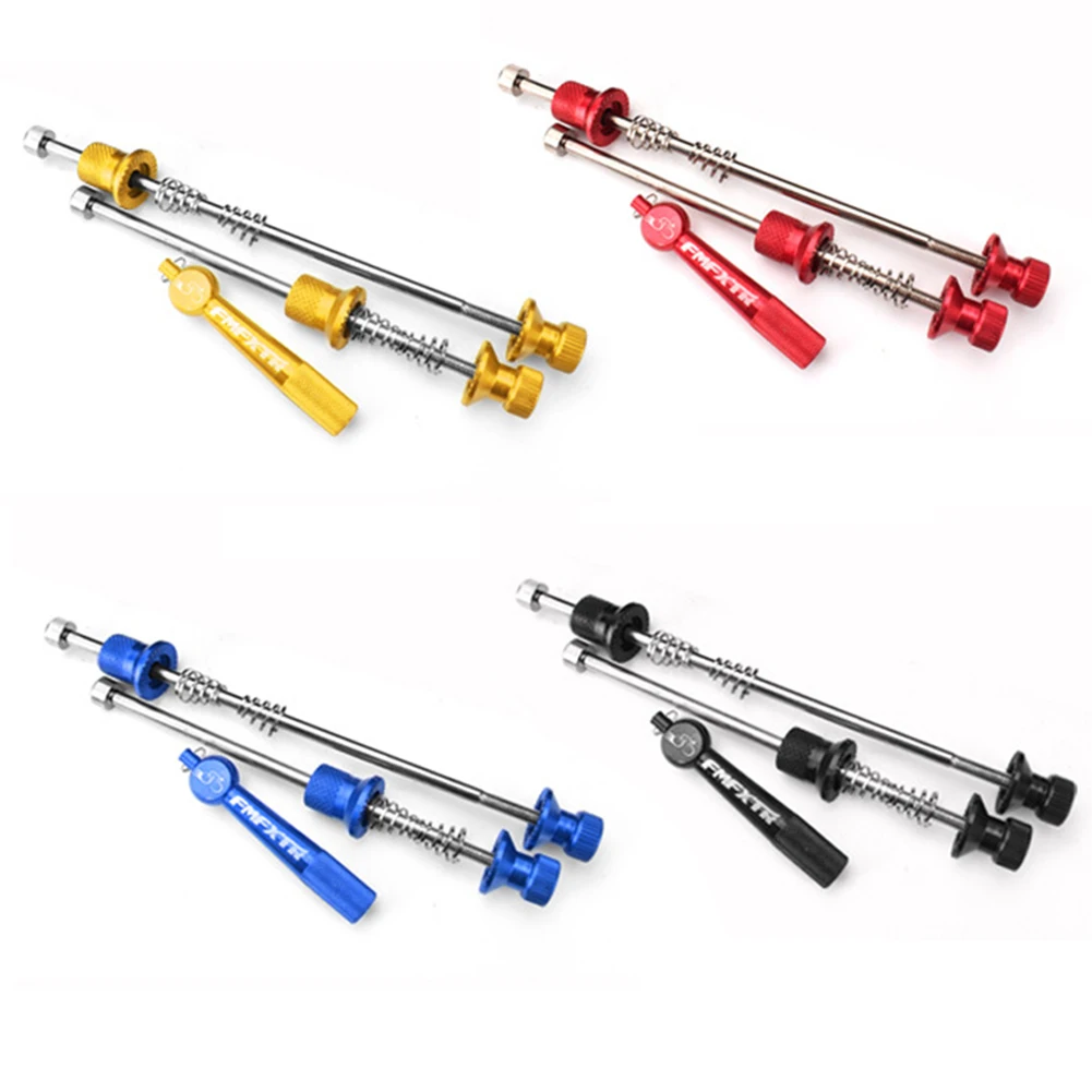 1Pcs Anti-theft Quick Release Lever Axle Front & Rear Bike Wheel Spindle Cycle Quick Release MTB Mountain Bicycle Parts Accessor