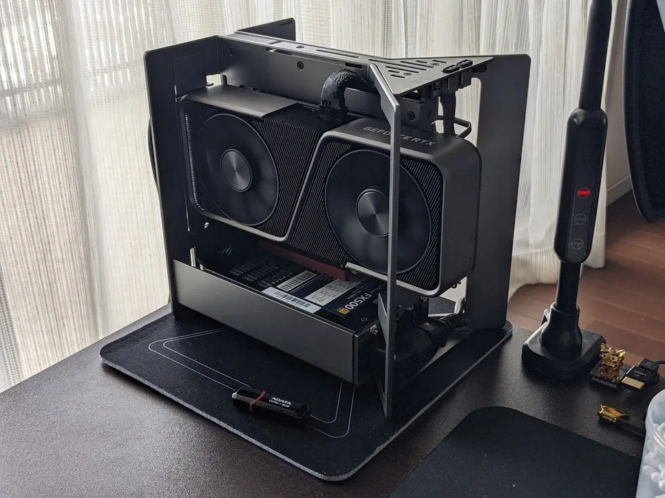 XPROTO-Mini 1U PSU ITX open layout case frame - AliExpress