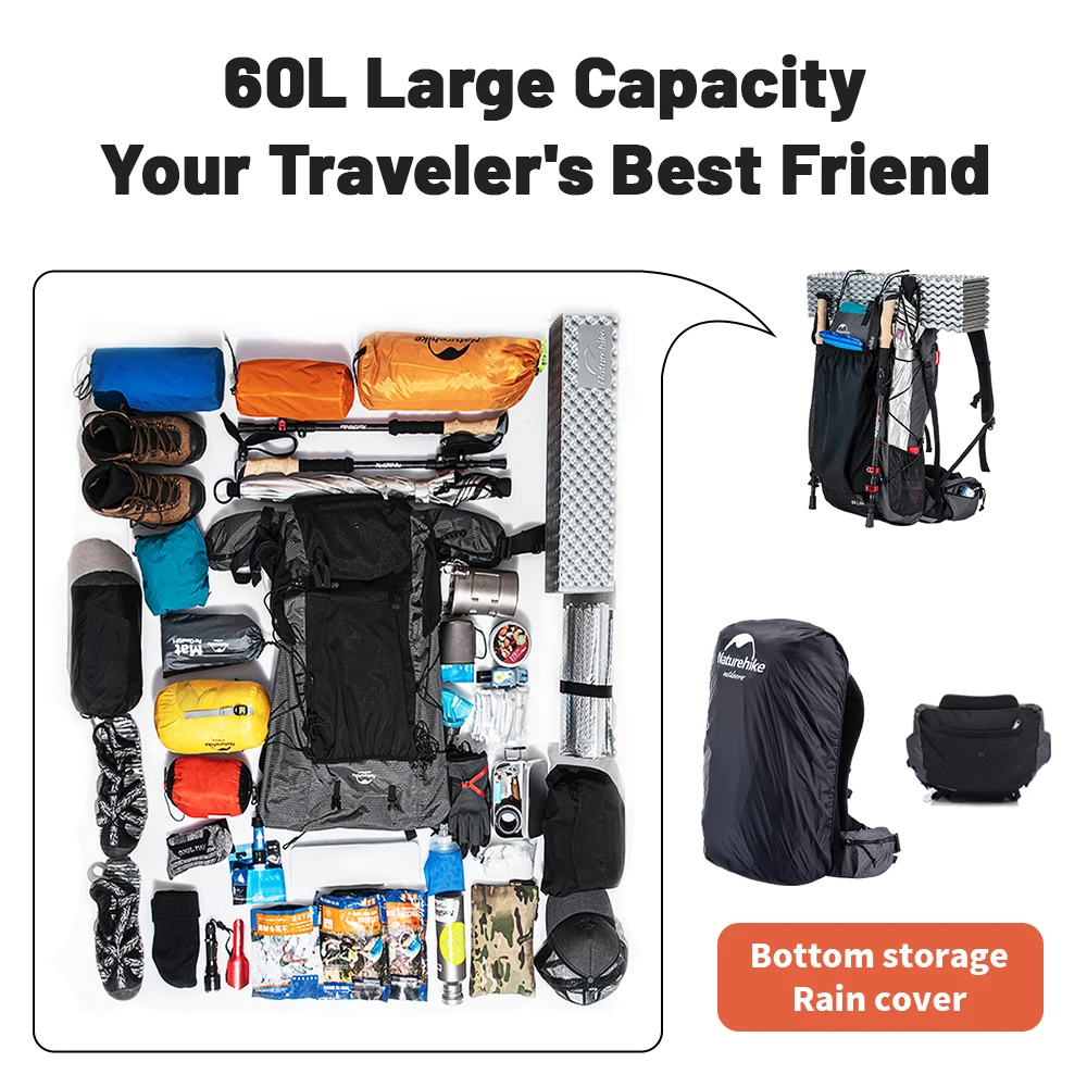 Ultralight Naturehike Hiking Backpack 4
