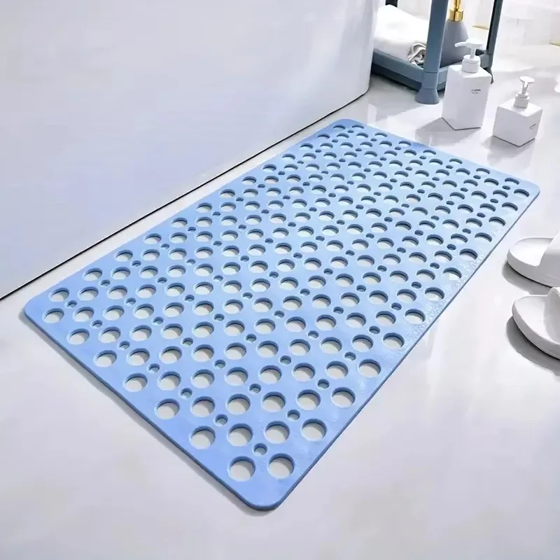 Enhanced Non-Slip Bathroom Mat with Suction Cup and Quick Drainage Design