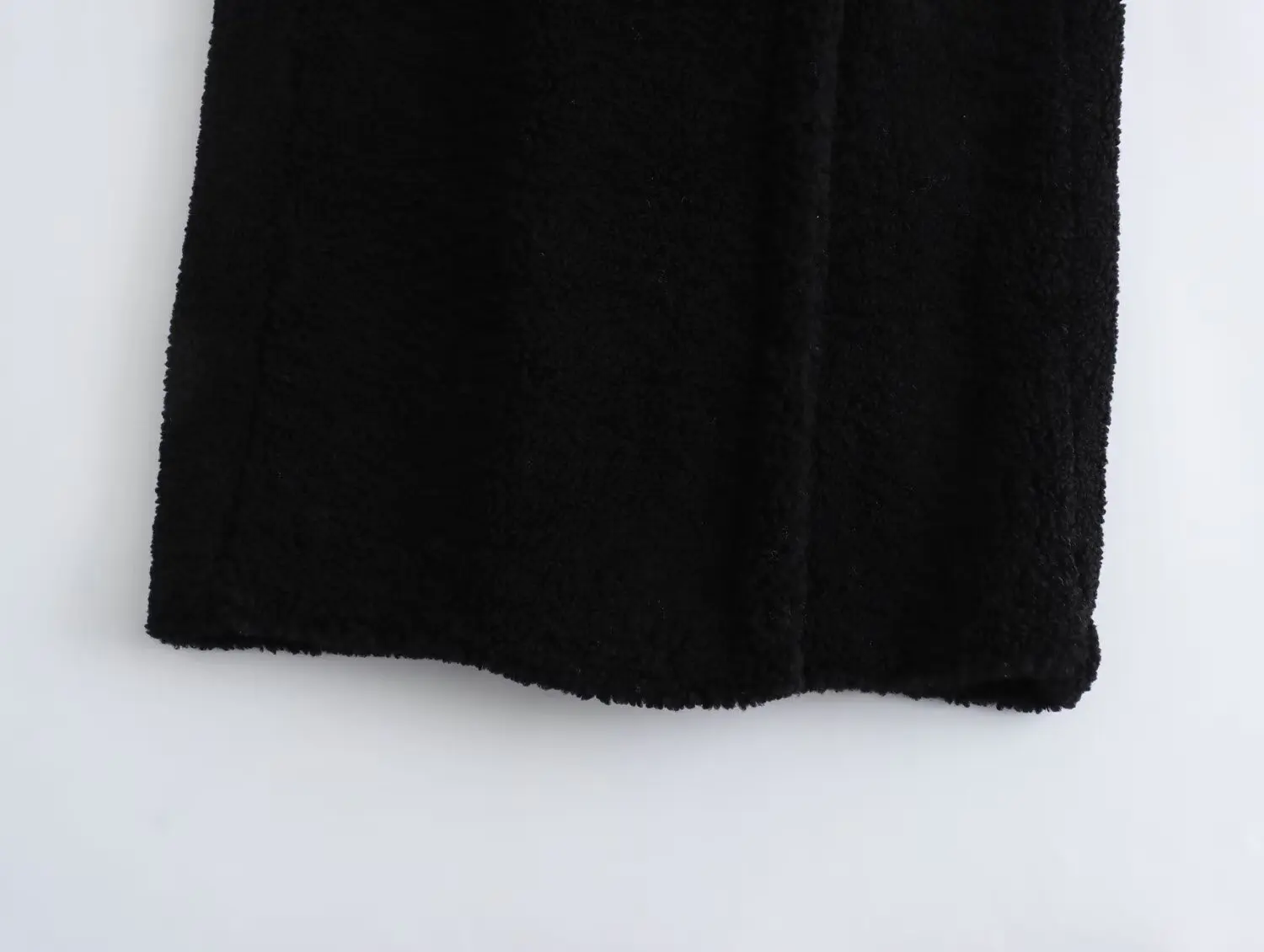 Jenny&Dave 2024 Vintage Winter Trench Coat Women New High Street Fashion Girl Fleece Coat