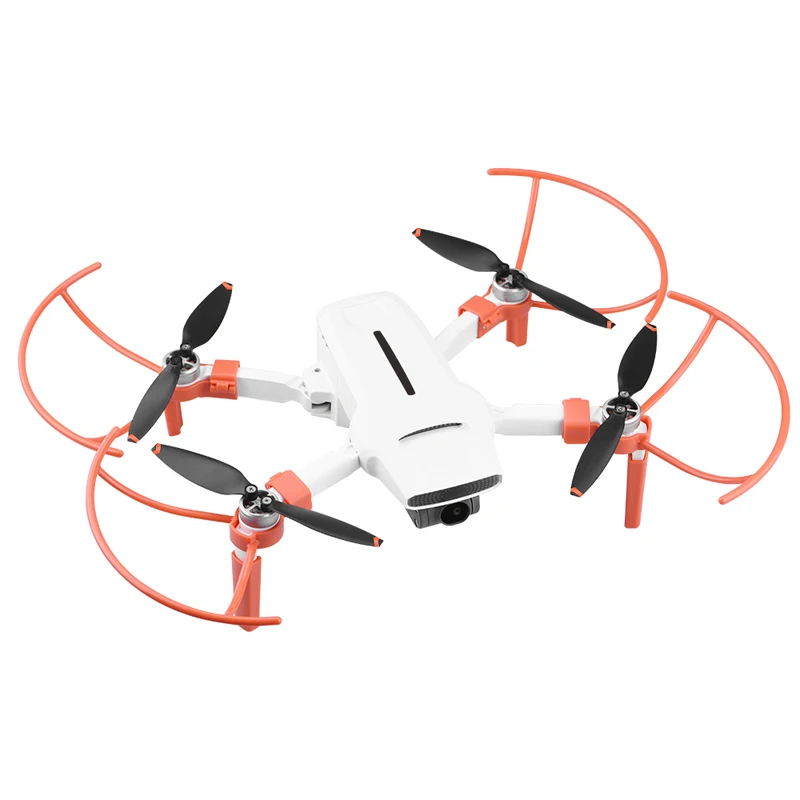 Blade Protection Cover Anti-Collision Propeller Protector Guard and Increased Landing Gear for FIMI X8 MINI Drone,Orange
