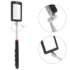 Car 360 Swivel Telescoping LED Light Flexible Inspection Mirror for Extra View Square Car Inspection Repair Tool Detection lens 6