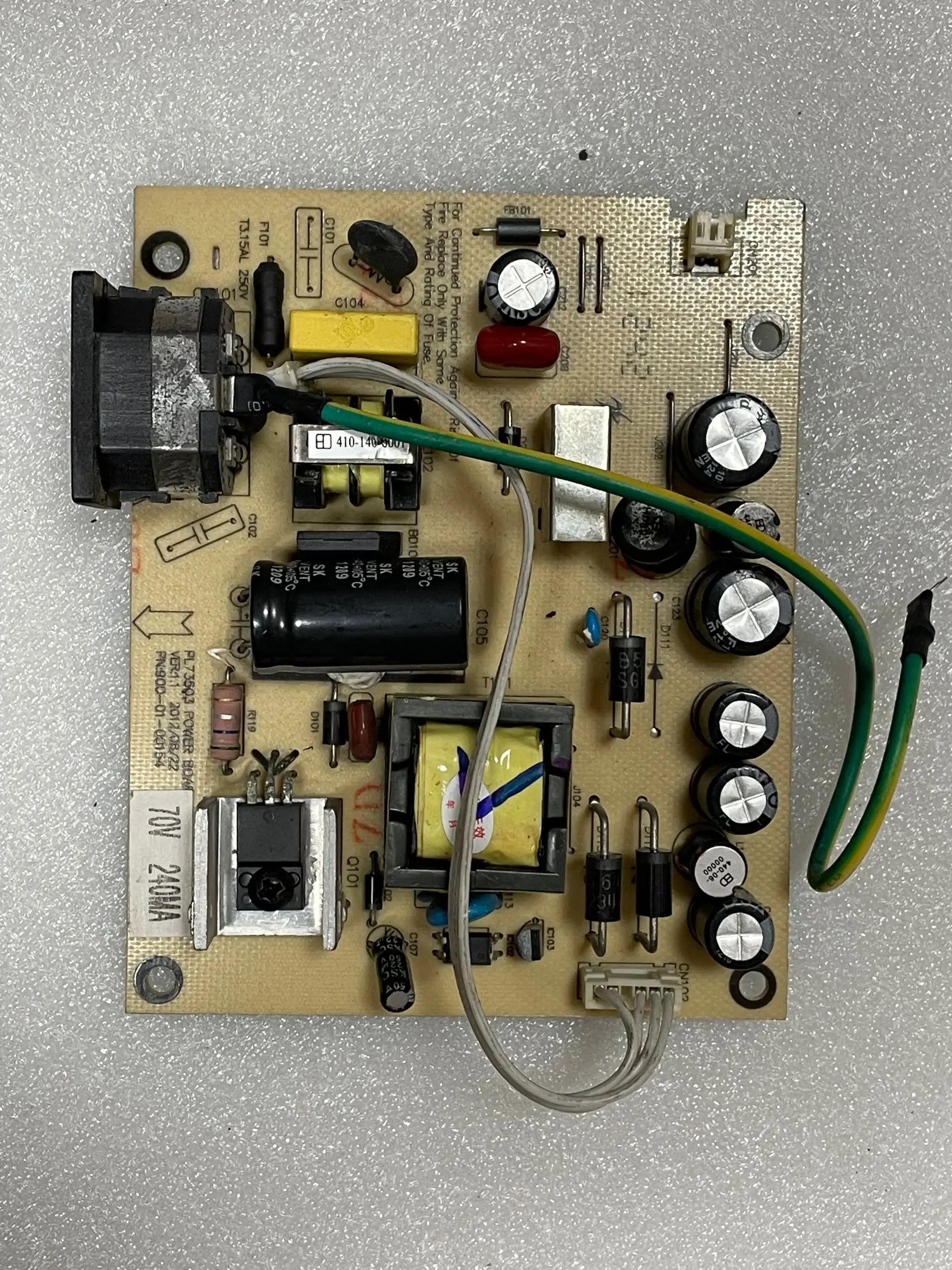 

Плата питания F226B M2226B M2282A B246 PL73503A 900-01-00154
