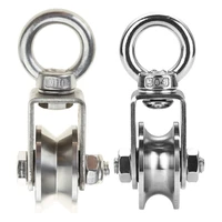 Rust-resistant Swivel Pulleys Pulley Block Durability Pulley Uses Ultra-quiet Dropship 1