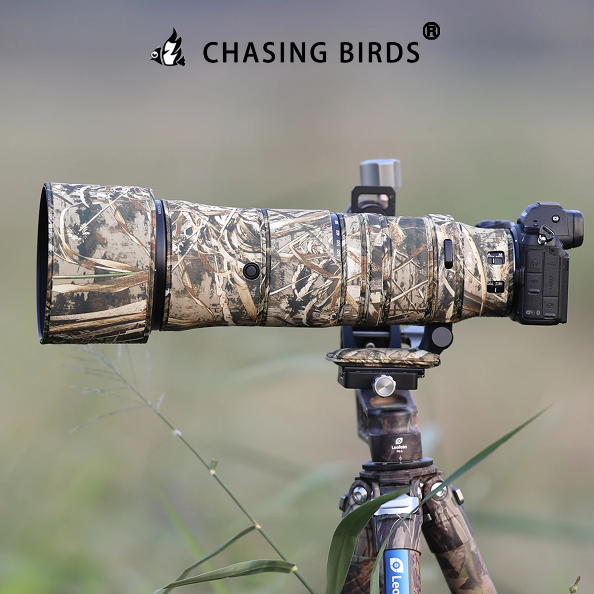 ROLANPRO Lens Camouflage Coat Rain Cover For Nikon AF-S 400mm F/2.8E FL ED VR Le