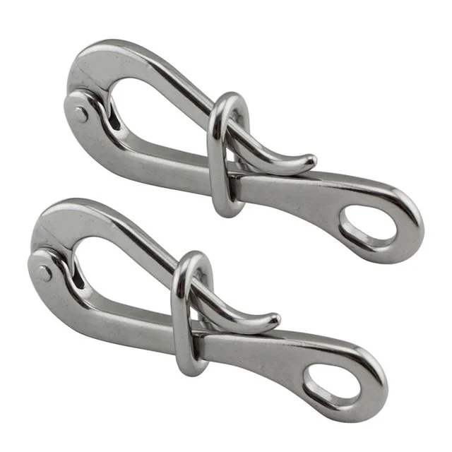 Pelican Hook & Eye - Stainless Steel