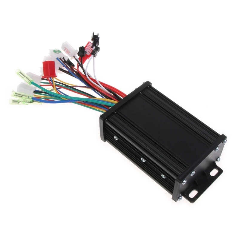 

Brushless Motor Controller Stable Less Noise Brushless Speed E-Bike Controller for Electric Bikes Scooter Compact-size