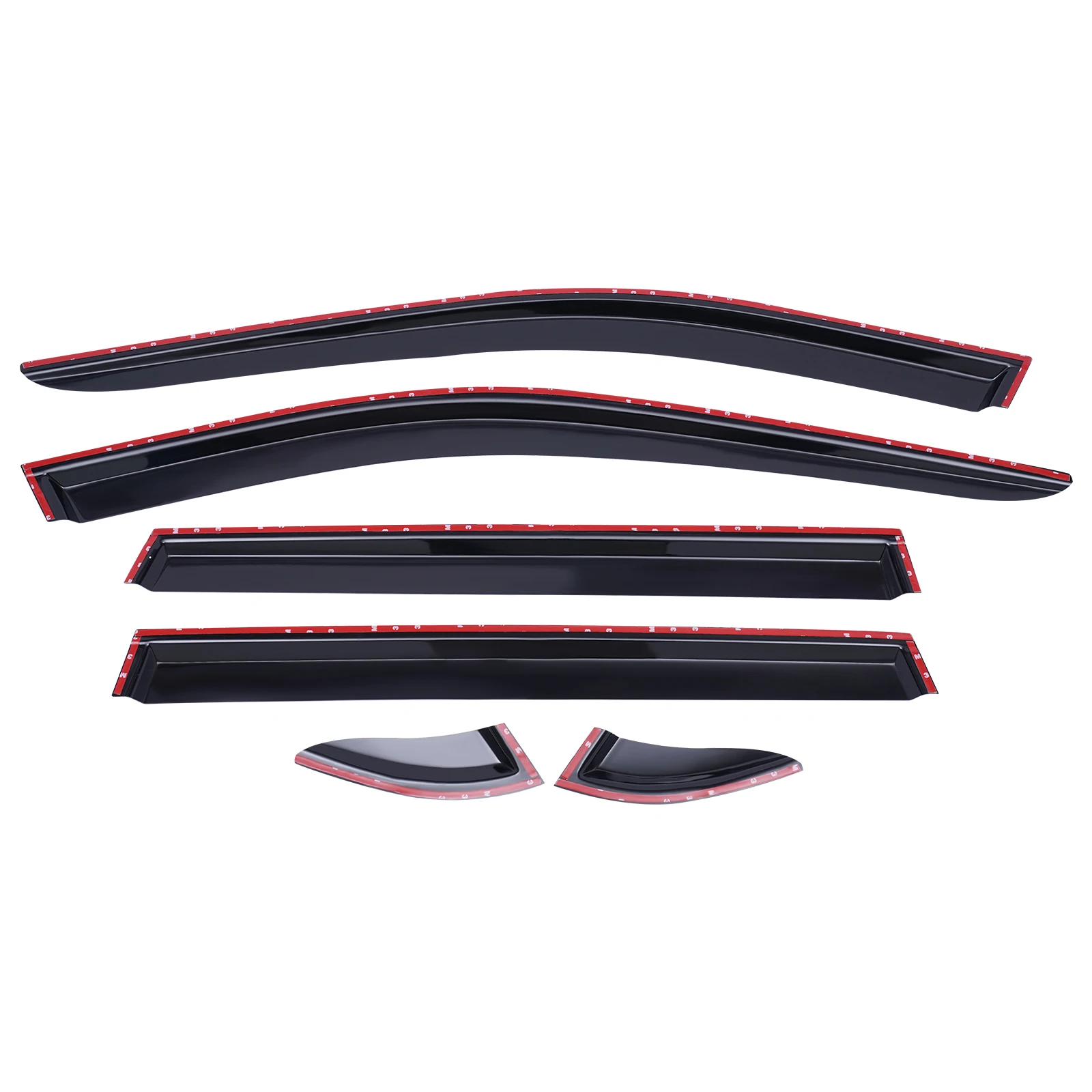 Window Wind Guards Kit Deflector Door Visor Rain Guard Toyota RAV4