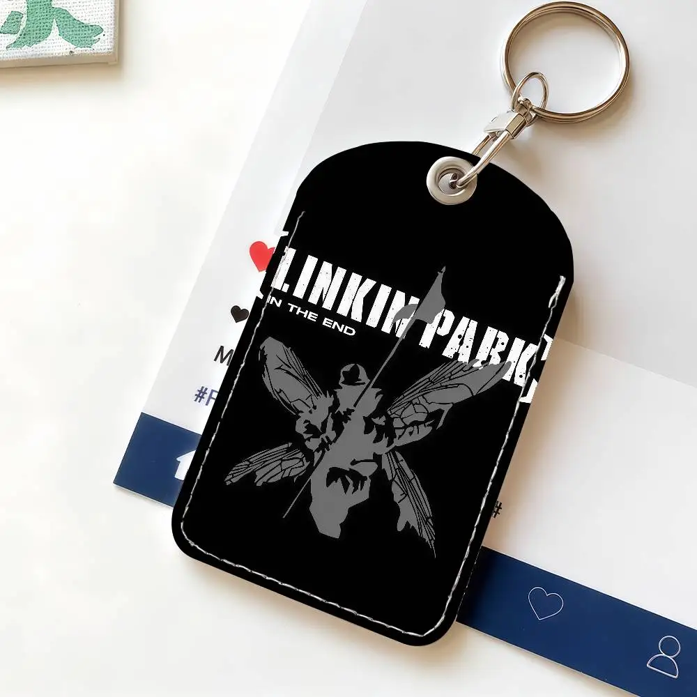 Rockband L-Linkin P-Park Kartenhalter, geeignet für Bankzugang, Bibliothek, Parken, Bus, U-Bahn und Schlüsselanhänger – Detail 8