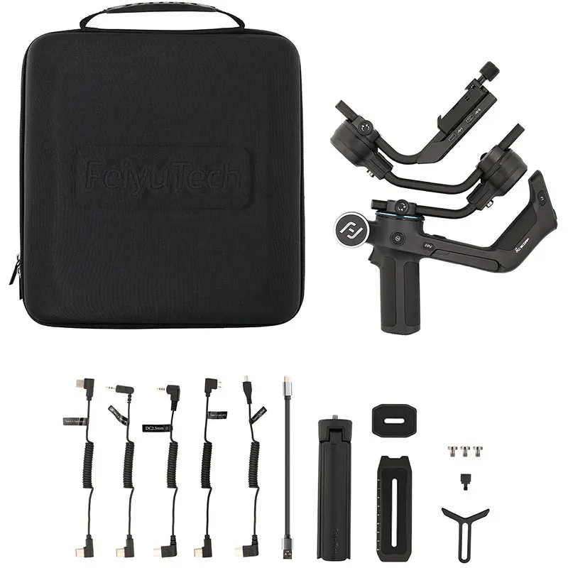 FeiyuTech SCORP-C [Officiel] Stabilisateur De Poche 3 Axes Pour Appareil Photo Professionnel