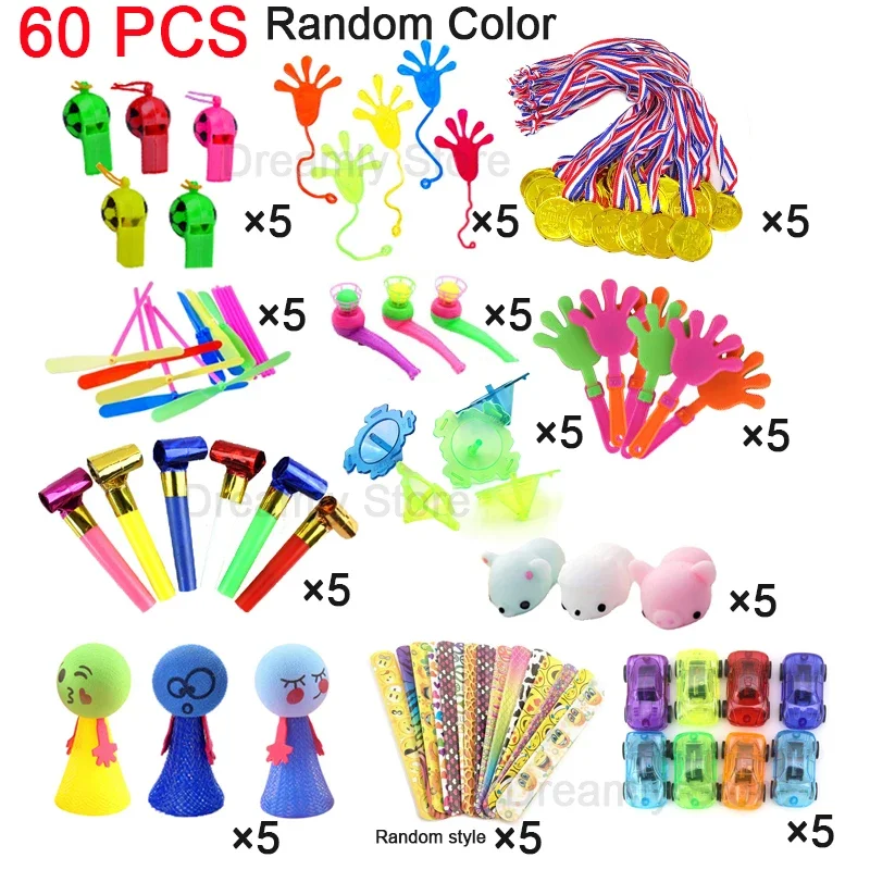 Bomboniere per bambini giocattoli, assortimento per bambini, regali Pinata Filler Bulk Toys, scatole del tesoro, regali per feste di compleanno