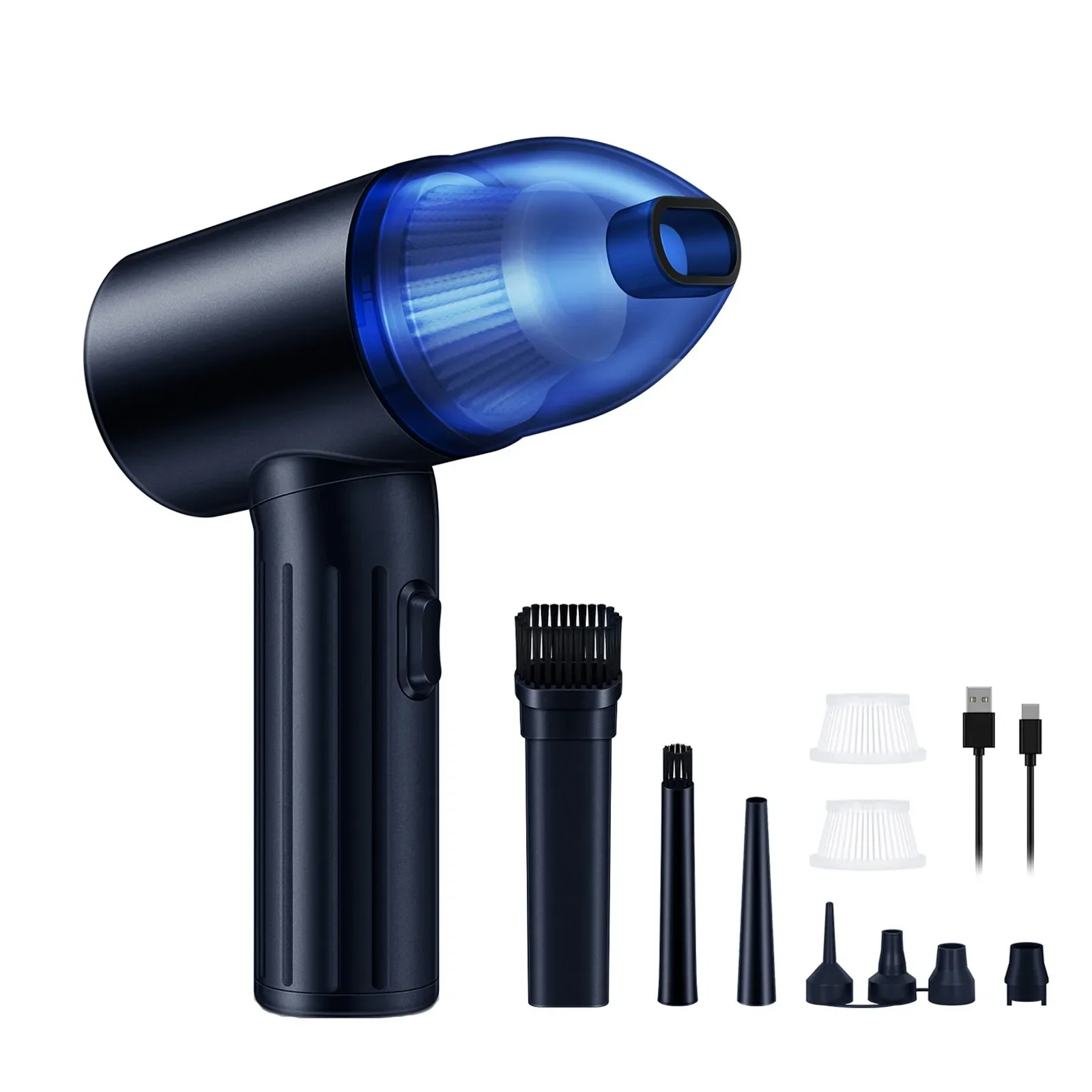 

Super Mini Wireless Handheld Car Vacuum Cleaner Air Gun Portable Vacuum Cleaner