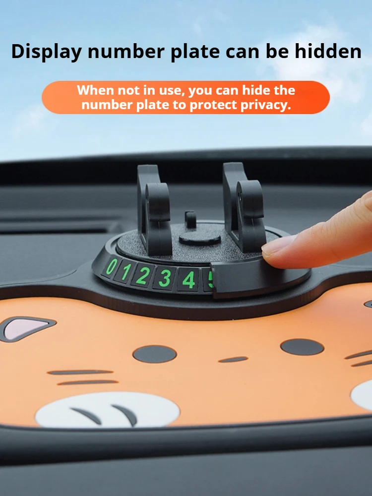 Mobile Phone Bracket Car Non-Slip Mat Car Dashboard Sticky Anti-Slip Mat Auto Silicone Interior Dashboard Phone Anti-Slip Pads