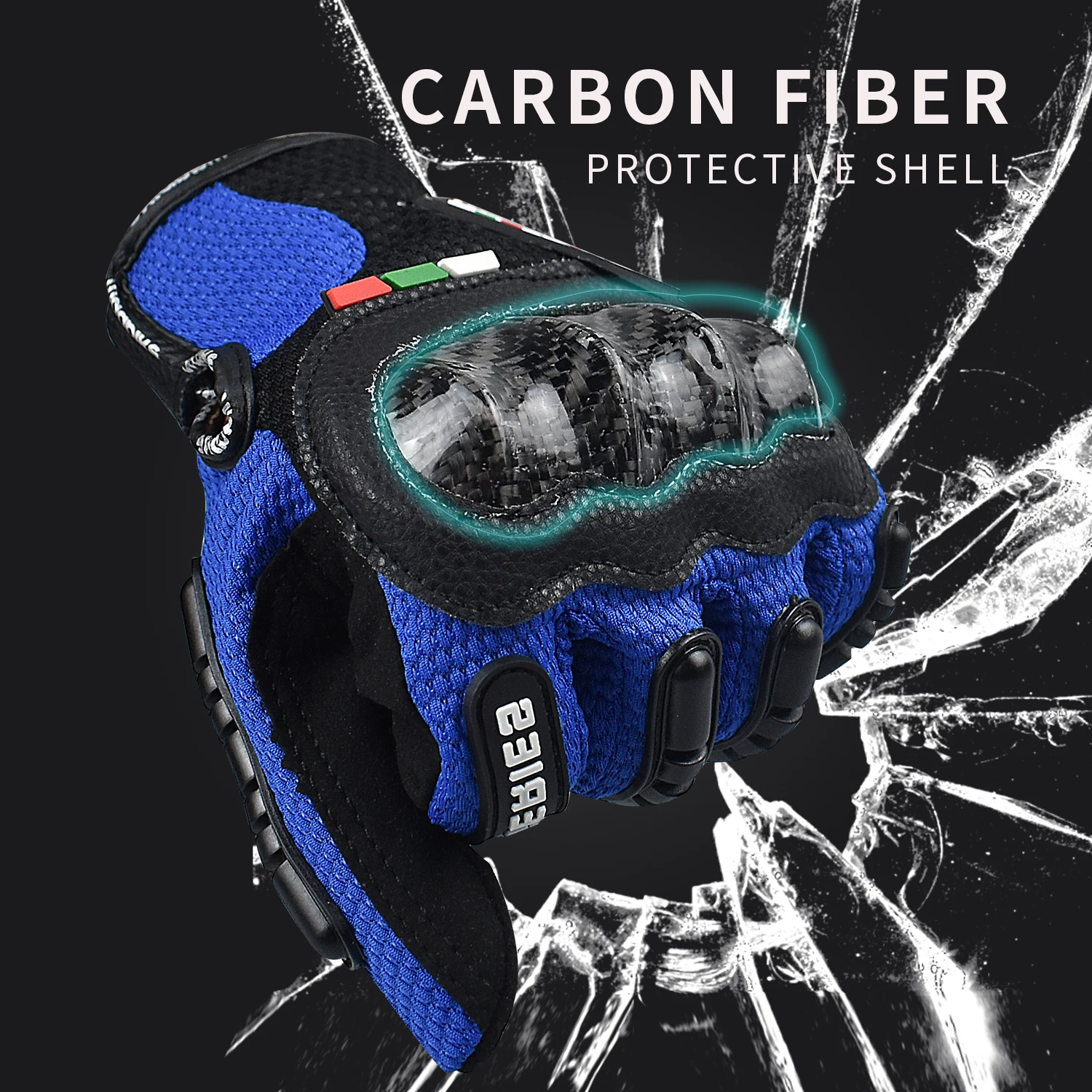 Touchscreen Motorcycle Racing Gloves for Men & Women - Versatile for BMX, ATV, MTB, Cycling, and Climbing