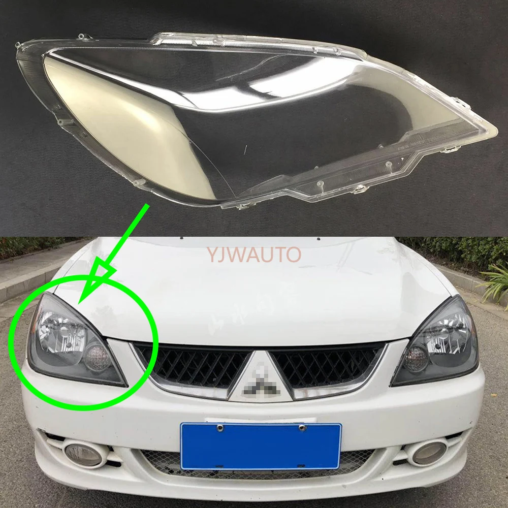 Headlight Lens For Mitsubishi Lancer 20072011 Headlamp Cover Car Glass