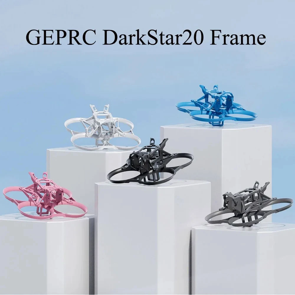 

GEPRC DarkStar20 GEP-DS20 Frame 2-дюймовые Легкие аксессуары для Дронов FPV, несколько цветов, совместимые с двигателями 1003 и 1102