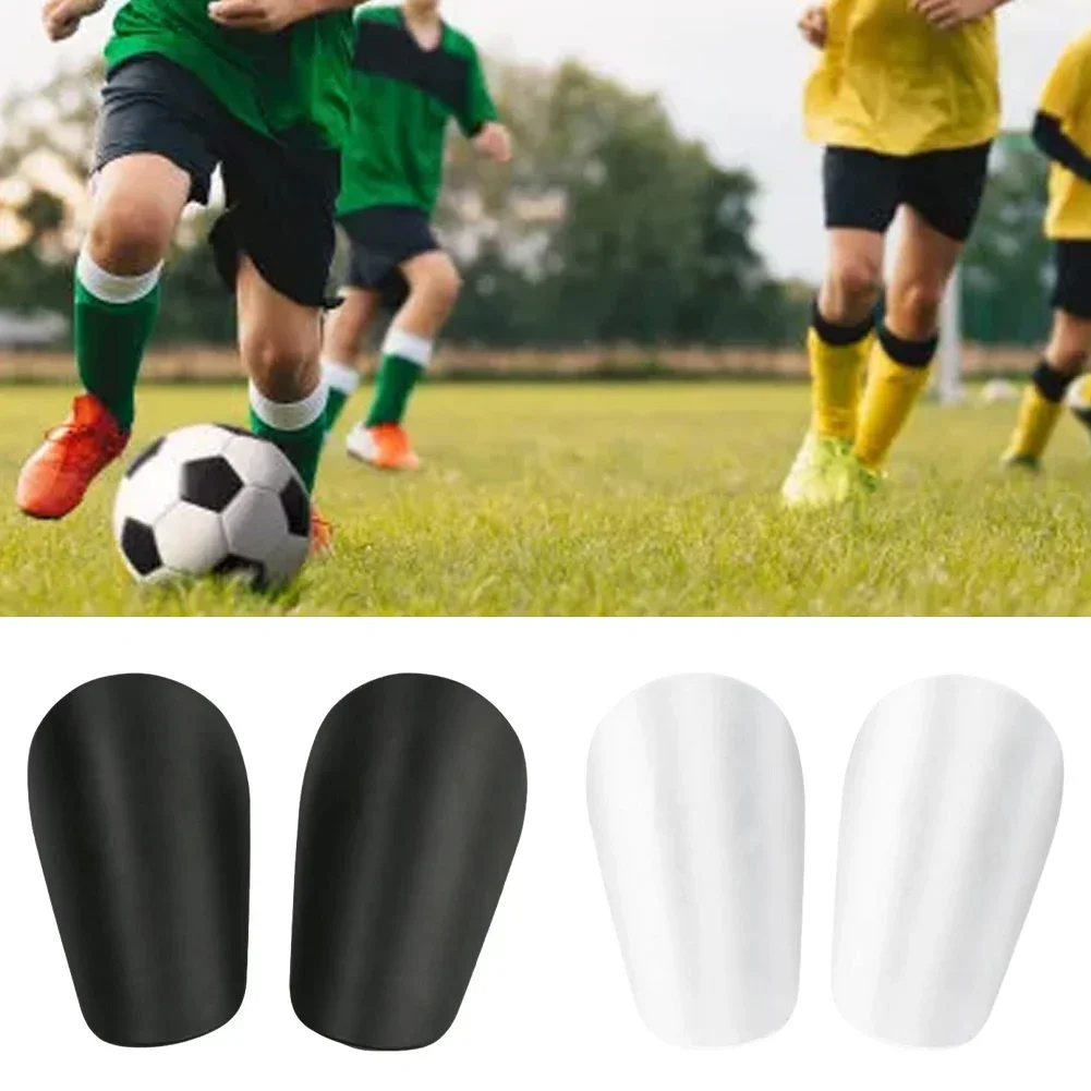 Soccer Shin Guard Pads 2Pcs Football Plastic Guards Leg Protector for Kids Adult Breathable